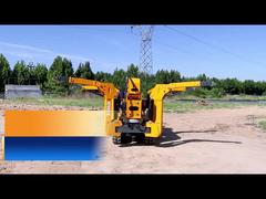 2 ton spider crawler crane
