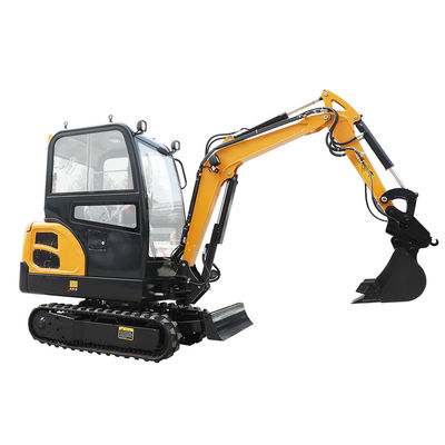 2T Rotasi Tailless Mini Crawler Excavator Dengan Mesin Jepang Crawler Mini Hydraulic Excavator Boom SEngine Mudah Dioperasikan