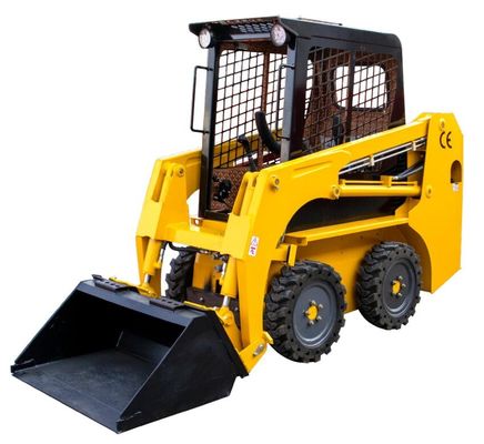 CE EPA Motor Mini Skid Steer Loader Loader Roda Bersambung 1300kg HT25