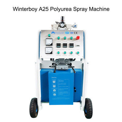 CE Winterboy A25 Mesin Semprot Polyurea 14KW Pemanasan Cepat Mudah Dipasang