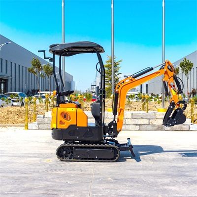 Penggali Ekskavator Hidrolik Mini 1tone Boom Swing Dengan EPA HT10G