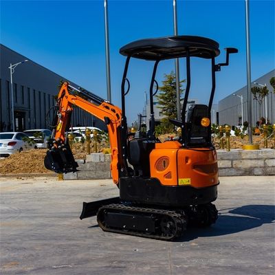 Boom Swing One Ton Mini Excavator Small Garden Excavator Dengan EPA HT10G