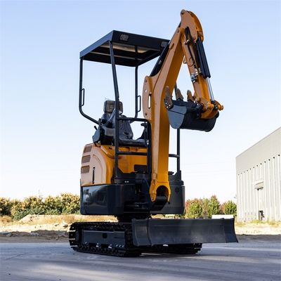2.2t Track Width 230mm Mini Hydraulic Excavator Untuk Proyek Konstruksi