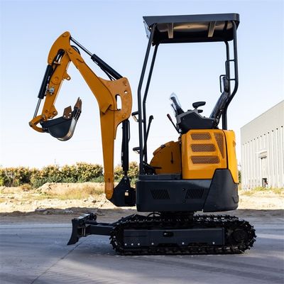 2.2 Ton Excavator Hidraulik Kecil Dengan 780mm / 1090mm Track Gauge