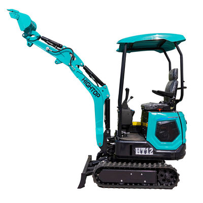 HT12 Mini Excavator dengan Mesin 7KW dan Berat Operasi 1200kg
