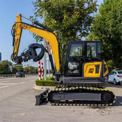 HT65 1800kg CE bersertifikat mini excavator hidrolik dengan pilihan mesin Yanmar/Kubota