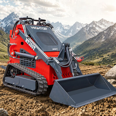 HT380T Mini Skid Steer Loader untuk Operasi Kompak Multifungsi